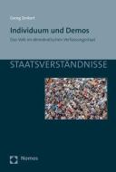 Individuum und Demos di Georg Zenkert edito da Nomos Verlagsges.MBH + Co