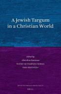 A Jewish Targum in a Christian World edito da BRILL ACADEMIC PUB