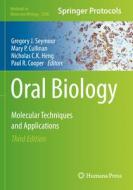 Oral Biology edito da Springer US