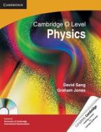 Cambridge O Level Physics With Cd-rom di David Sang, Graham Jones edito da Cambridge University Press