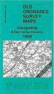 Llangadog 1909 di Alan Leather edito da Alan Godfrey Maps