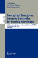 Conceptual Structures: Common Semantics for Sharing Knowledge edito da Springer Berlin Heidelberg