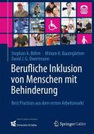 Berufliche Inklusion von Menschen mit Behinderung edito da Springer-Verlag GmbH