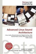 Advanced Linux Sound Architecture edito da Betascript Publishing