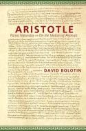 Parva Naturalia di Aristotle edito da Mercer University Press