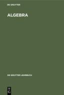 Algebra di Bernhard Hornfeck edito da De Gruyter