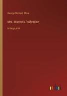 Mrs. Warren's Profession di George Bernard Shaw edito da Outlook Verlag