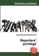Reporters\' Privilege edito da Book On Demand Ltd.
