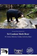Sri Lankan Sloth Bear edito da Duc