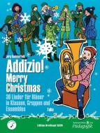 Addizio! Merry Christmas "36 Weihnachtslieder für Bläser in Klassen, Gruppen, Ensembles", Tuba di Jörg Sommerfeld edito da Breitkopf & Härtel