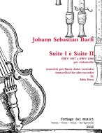 Bach Suites 1 and 2 BWV 1007-1008 for recorder di Johann Sebastian Bach edito da Lulu.com