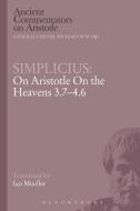 Simplicius: On Aristotle on the Heavens 3.7-4.6 di Simplicius edito da BLOOMSBURY 3PL