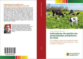 Indicadores de gestão em propriedades produtoras de leite di Carlos Candido da Silva Cyrne edito da Novas Edições Acadêmicas