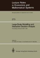 Large-Scale Modelling and Interactive Decision Analysis edito da Springer Berlin Heidelberg