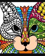 Cats with Mandalas - Adult Coloring Book di Mandala Printing Press edito da Blurb