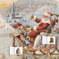 Santa\'s Sleigh Advent Calendar (with Stickers) edito da Flame Tree Publishing