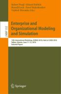 Enterprise and Organizational Modeling and Simulation edito da Springer-Verlag GmbH