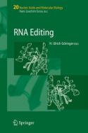 RNA Editing di H. Ulrich Goringer edito da Springer Berlin Heidelberg