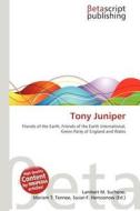 Tony Juniper edito da Betascript Publishing