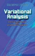 Variational Analysis di Marston Morse edito da Dover Publications Inc.