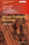 Human-Automation Interaction edito da Springer International Publishing