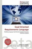 Goal-Oriented Requirements Language edito da Betascript Publishing