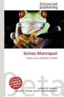 Scinax Manriquei edito da Betascript Publishing