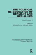 The Political Re-education Of Germany And Her Allies di Chris Law edito da Taylor & Francis Ltd