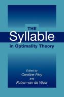 The Syllable in Optimality Theory edito da Cambridge University Press