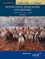 Revolution, Radicalism and Reform di Richard Brown edito da Cambridge University Press