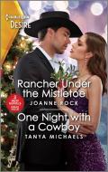 Rancher Under the Mistletoe & One Night with a Cowboy di Joanne Rock, Tanya Michaels edito da HARLEQUIN SALES CORP