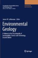 Environmental Geology edito da SPRINGER NATURE