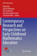 Contemporary Research and Perspectives on Early Childhood Mathematics Education edito da Springer International Publishing