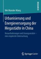 Urbanisierung und Energieversorgung der Megastädte in China di Wei Manske-Wang edito da Gabler, Betriebswirt.-Vlg