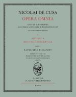Nicolai de Cusa Opera omnia di Nikolaus Von Kues edito da Felix Meiner Verlag