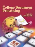 Gregg College Keyboarding and Document Processing (Gdp), Kit 2 for Word 2003 (Lessons 61-120/No Software) di Scot Ober, Jack E. Johnson, Arlene Zimmerly edito da MCGRAW HILL BOOK CO