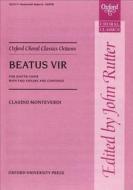Beatus vir di Claudio Monteverdi edito da OUP Oxford