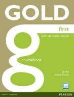 Gold First Coursebook And Active Book Pack di Jan Bell, Amanda Thomas edito da Pearson Education Limited