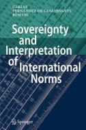 Sovereignty and Interpretation of International Norms di Carlos Fernández de Casadevante y Rom edito da Springer Berlin Heidelberg