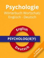 Psychologie Wörterbuch Wortschatz Englisch - Deutsch di Roland Russwurm edito da Books on Demand