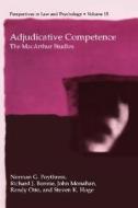 Adjudicative Competence di Richard J. Bonnie, Steven K. Hoge, John Monahan, Randy Otto, Norman G. Poythress Jr. edito da Springer US