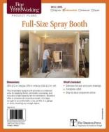 Fine Woodworking's Spray Booth for Woodworkers Plan di Geoff Guzynski edito da Taunton Press