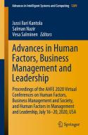 Advances in Human Factors, Business Management and Leadership edito da Springer International Publishing