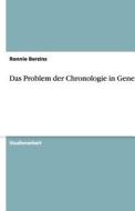 Das Problem Der Chronologie In Genesis 5 di Ronnie Berzins edito da Grin Verlag Gmbh