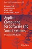 Applied Computing for Software and Smart Systems: Proceedings of Acss 2022 edito da SPRINGER NATURE