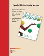 Administrative Procedures for Medical Assisting di Kathryn A. Booth, Leesa G. Whicker, Terri D. Wyman edito da McGraw-Hill Science/Engineering/Math