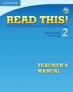 Mackey, D: Read This! Level 2 Teacher's Manual with Audio CD di Daphne Mackey edito da Cambridge University Press