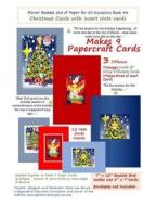Flower Baskets Out of Paper for All Occasions Book 46: Christmas Cards with Insert Note Cards di Carol Lee Brunk edito da Createspace Independent Publishing Platform