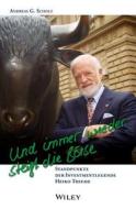 Und Immer Wieder Steigt Die Borse di Andreas G. Scholz edito da Wiley-vch Verlag Gmbh