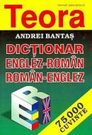 Teora English-Romanian and Romanian-English Dictionary di Andrei Bantas edito da Universal Dalsi